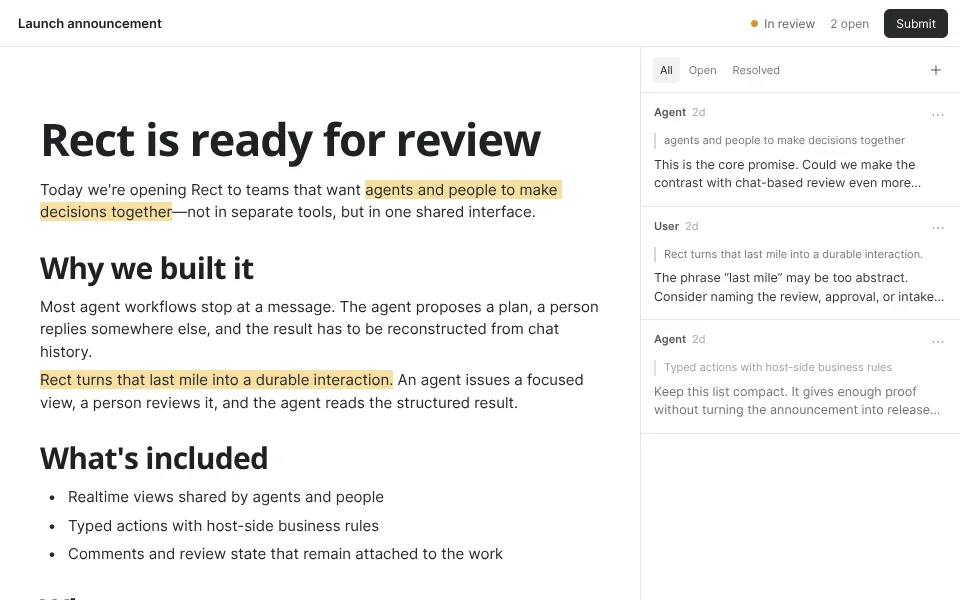 Preview of Draft Annotator